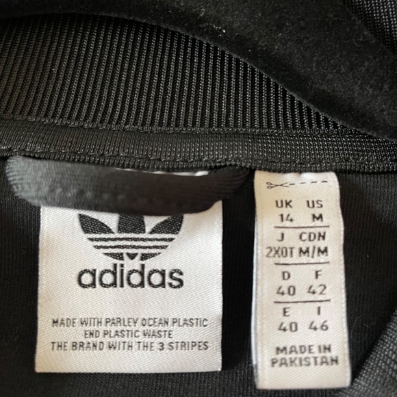 Adidas Track Jacket Bomber M - Like New - Picture 3 of 3